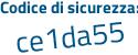 Il Codice di sicurezza è 3 poi 84cc3d il tutto attaccato senza spazi