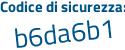 Il Codice di sicurezza è 8 continua con 66288f il tutto attaccato senza spazi