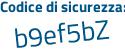 Il Codice di sicurezza è e continua con 3e6af6 il tutto attaccato senza spazi