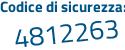 Il Codice di sicurezza è f6 segue 49b8a il tutto attaccato senza spazi
