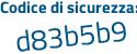 Il Codice di sicurezza è 59763d3 il tutto attaccato senza spazi