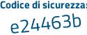 Il Codice di sicurezza è 6dZ segue Zc66 il tutto attaccato senza spazi