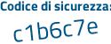 Il Codice di sicurezza è bce segue c652 il tutto attaccato senza spazi