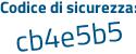 Il Codice di sicurezza è 77dec poi 76 il tutto attaccato senza spazi