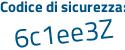 Il Codice di sicurezza è 4dbd84b il tutto attaccato senza spazi