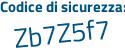 Il Codice di sicurezza è bf64622 il tutto attaccato senza spazi