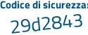 Il Codice di sicurezza è 76bb poi faZ il tutto attaccato senza spazi