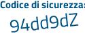 Il Codice di sicurezza è c64a845 il tutto attaccato senza spazi