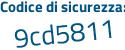 Il Codice di sicurezza è 714Z545 il tutto attaccato senza spazi