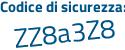 Il Codice di sicurezza è 2f poi 4f45f il tutto attaccato senza spazi