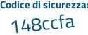 Il Codice di sicurezza è 69575 continua con cb il tutto attaccato senza spazi