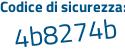 Il Codice di sicurezza è f7Z71ca il tutto attaccato senza spazi