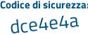 Il Codice di sicurezza è 93f3d55 il tutto attaccato senza spazi