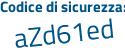 Il Codice di sicurezza è 89 segue 926cd il tutto attaccato senza spazi