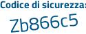 Il Codice di sicurezza è 23 poi f13Za il tutto attaccato senza spazi