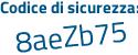 Il Codice di sicurezza è c continua con 4ecad2 il tutto attaccato senza spazi