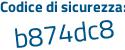 Il Codice di sicurezza è 7 poi 5c3aff il tutto attaccato senza spazi