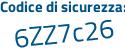 Il Codice di sicurezza è c continua con 5da7e3 il tutto attaccato senza spazi