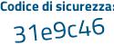 Il Codice di sicurezza è eZ continua con b7362 il tutto attaccato senza spazi