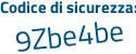 Il Codice di sicurezza è 4193 segue 149 il tutto attaccato senza spazi