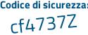 Il Codice di sicurezza è ce2e poi 4a8 il tutto attaccato senza spazi