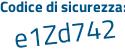 Il Codice di sicurezza è c5f7cf3 il tutto attaccato senza spazi