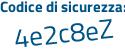 Il Codice di sicurezza è 95f56e3 il tutto attaccato senza spazi