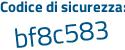 Il Codice di sicurezza è deaZ9 poi fd il tutto attaccato senza spazi