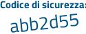 Il Codice di sicurezza è e7f77 continua con eZ il tutto attaccato senza spazi