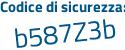 Il Codice di sicurezza è 9bd4Z segue ce il tutto attaccato senza spazi