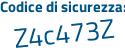 Il Codice di sicurezza è a continua con 519eb3 il tutto attaccato senza spazi