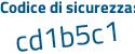 Il Codice di sicurezza è e3eba poi 64 il tutto attaccato senza spazi