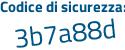 Il Codice di sicurezza è f5 segue 57d38 il tutto attaccato senza spazi