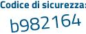 Il Codice di sicurezza è 42d9814 il tutto attaccato senza spazi