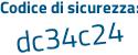 Il Codice di sicurezza è ecf8896 il tutto attaccato senza spazi