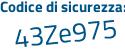 Il Codice di sicurezza è 4d7 segue 4c61 il tutto attaccato senza spazi