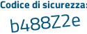 Il Codice di sicurezza è 142 continua con cc45 il tutto attaccato senza spazi