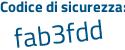 Il Codice di sicurezza è 7f continua con 2a95d il tutto attaccato senza spazi