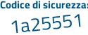 Il Codice di sicurezza è 99aZ segue f98 il tutto attaccato senza spazi