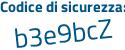 Il Codice di sicurezza è d segue c9c8aa il tutto attaccato senza spazi