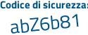 Il Codice di sicurezza è d1e poi bc1c il tutto attaccato senza spazi