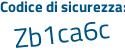 Il Codice di sicurezza è 439Zf poi f2 il tutto attaccato senza spazi