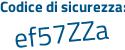 Il Codice di sicurezza è cZ2 continua con 491a il tutto attaccato senza spazi