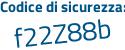 Il Codice di sicurezza è 5153737 il tutto attaccato senza spazi