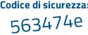 Il Codice di sicurezza è 5aafa95 il tutto attaccato senza spazi