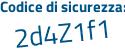 Il Codice di sicurezza è ae continua con a9413 il tutto attaccato senza spazi