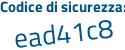 Il Codice di sicurezza è 2bb6f continua con 5e il tutto attaccato senza spazi