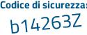 Il Codice di sicurezza è Zbb continua con e9Z1 il tutto attaccato senza spazi