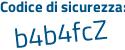 Il Codice di sicurezza è 11773 continua con 62 il tutto attaccato senza spazi