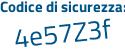 Il Codice di sicurezza è 196 segue 4936 il tutto attaccato senza spazi